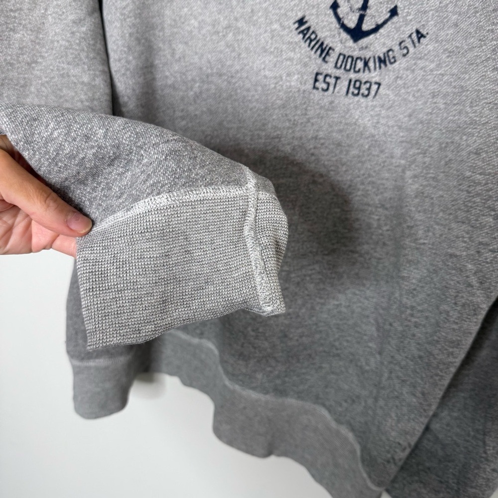 Vintage 1990s Polo Ralph Lauren "Marine Stencil" crewneck sweatshirt size XL - Picture 3 of 13